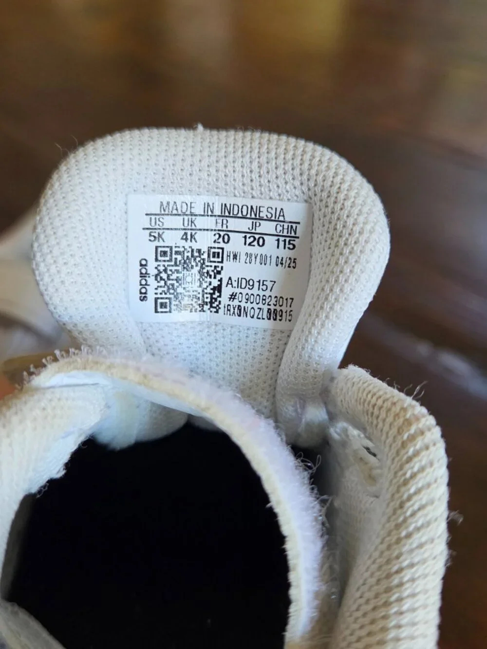 Toddler Adidas Shoes - Size 5K